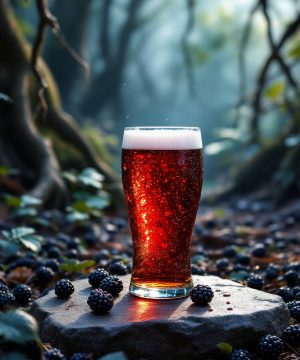 Bière Sour (acide) à la mûre