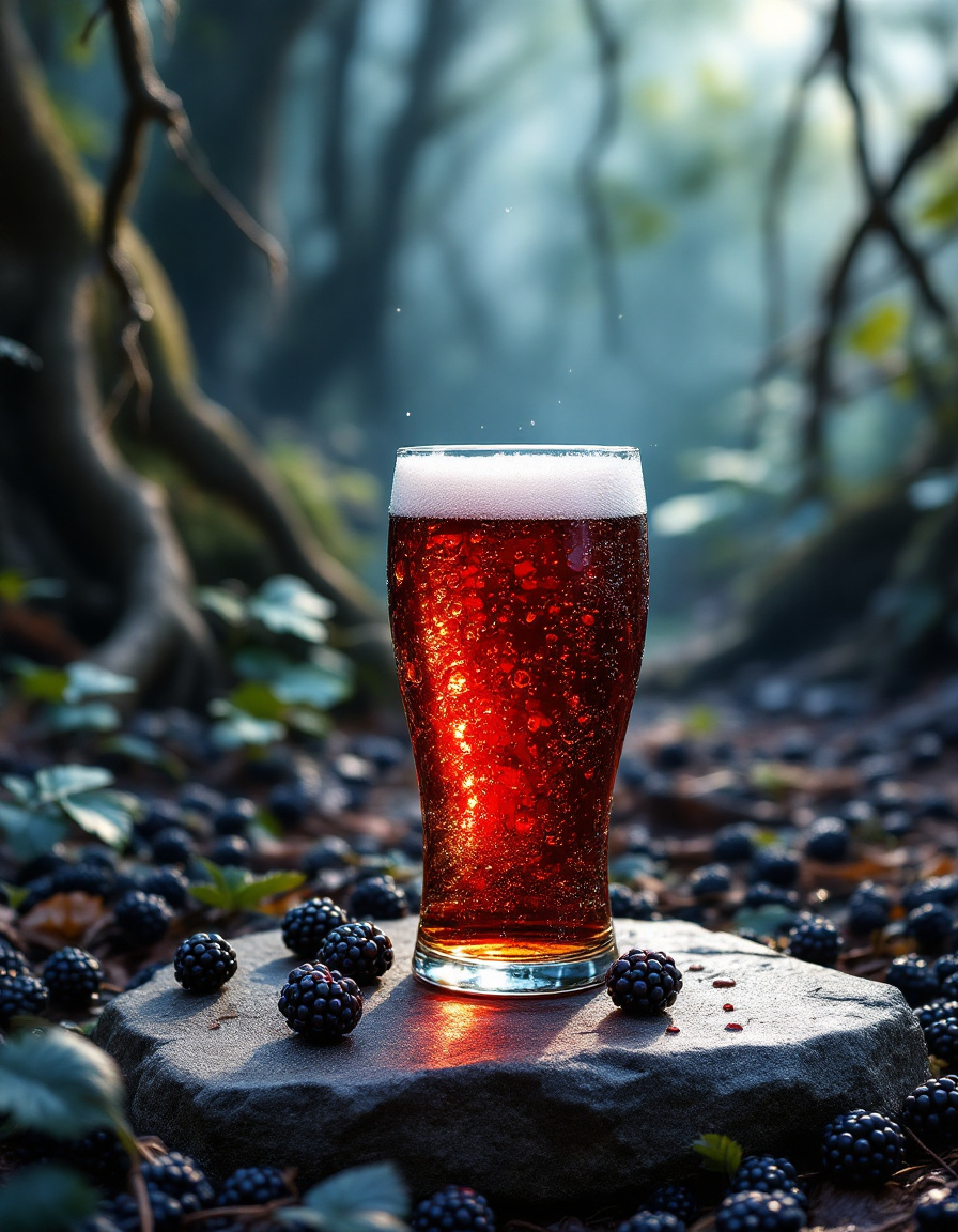 BIERE ACIDE A LA MURE