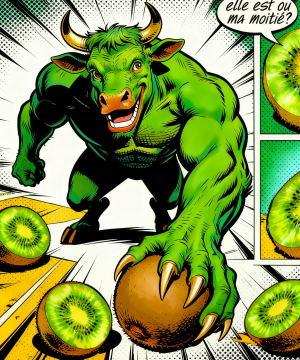 La vache Kiwi