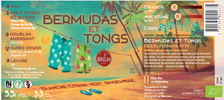 Bermudas et Tongs