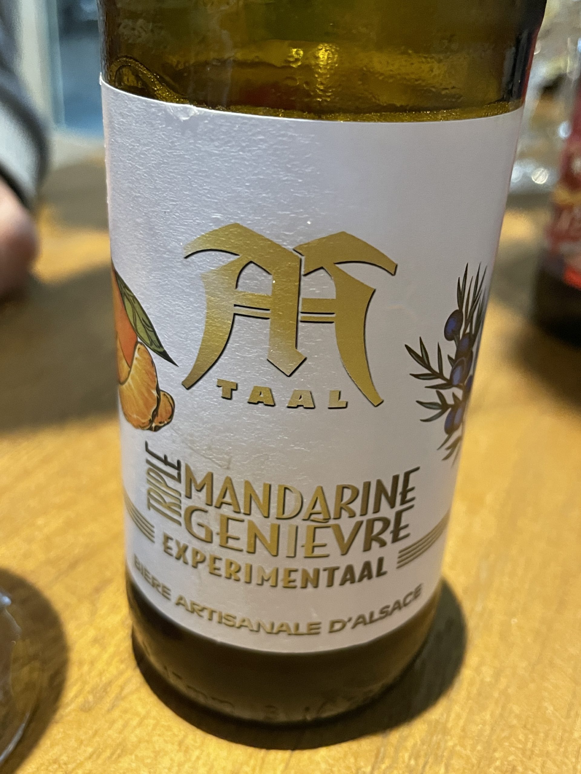 Triple mandarine genièvre